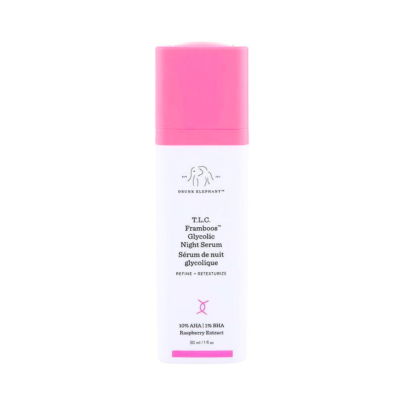 Drunk Elephant T.L.C. Framboos™ Glycolic Resurfacing Night Serum