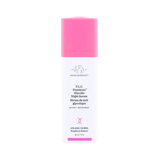 Drunk Elephant T.L.C. Framboos™ Glycolic Resurfacing Night Serum