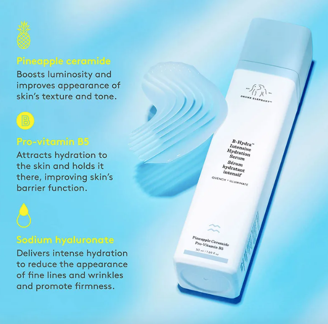 Drunk Elephant B-Hydra™ Intensive Hydration Serum with Hyaluronic Acid