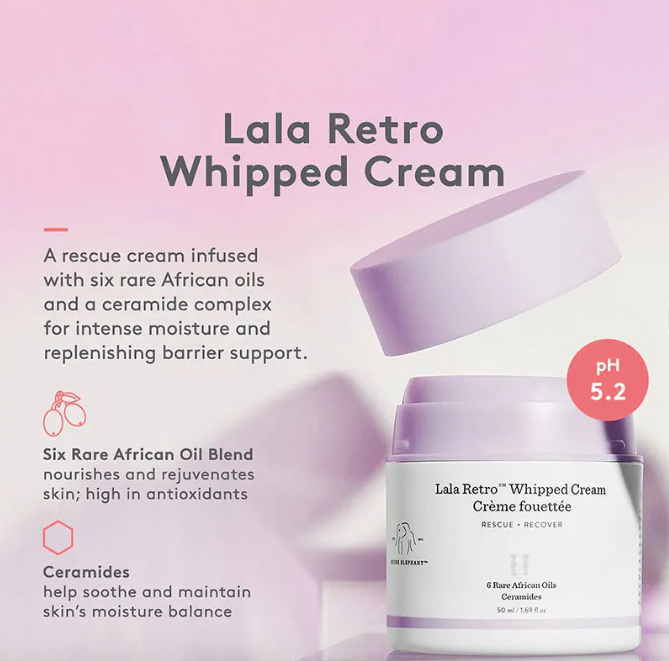 Drunk Elephant Lala Retro™ Nourishing Whipped Refillable Moisturizer